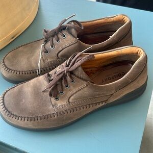 Men’s Ecco Seawalker Lace up shoes, brown leather, oxford